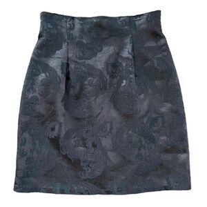 Contempo Casuals black min skirt